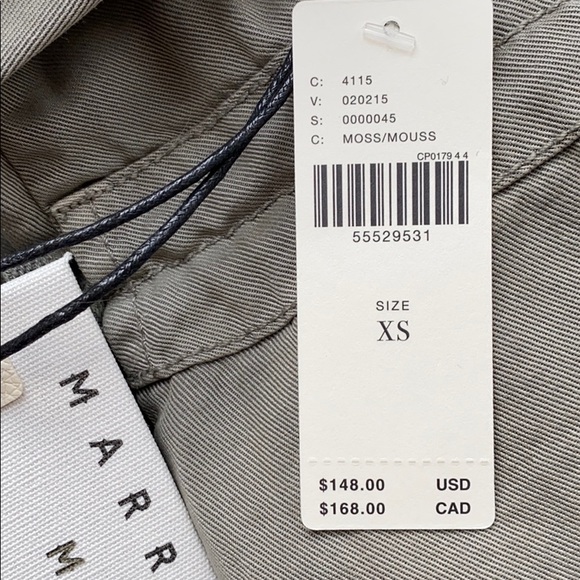 NWT Anthropologie Moto Army Green Jacket - Picture 3 of 7